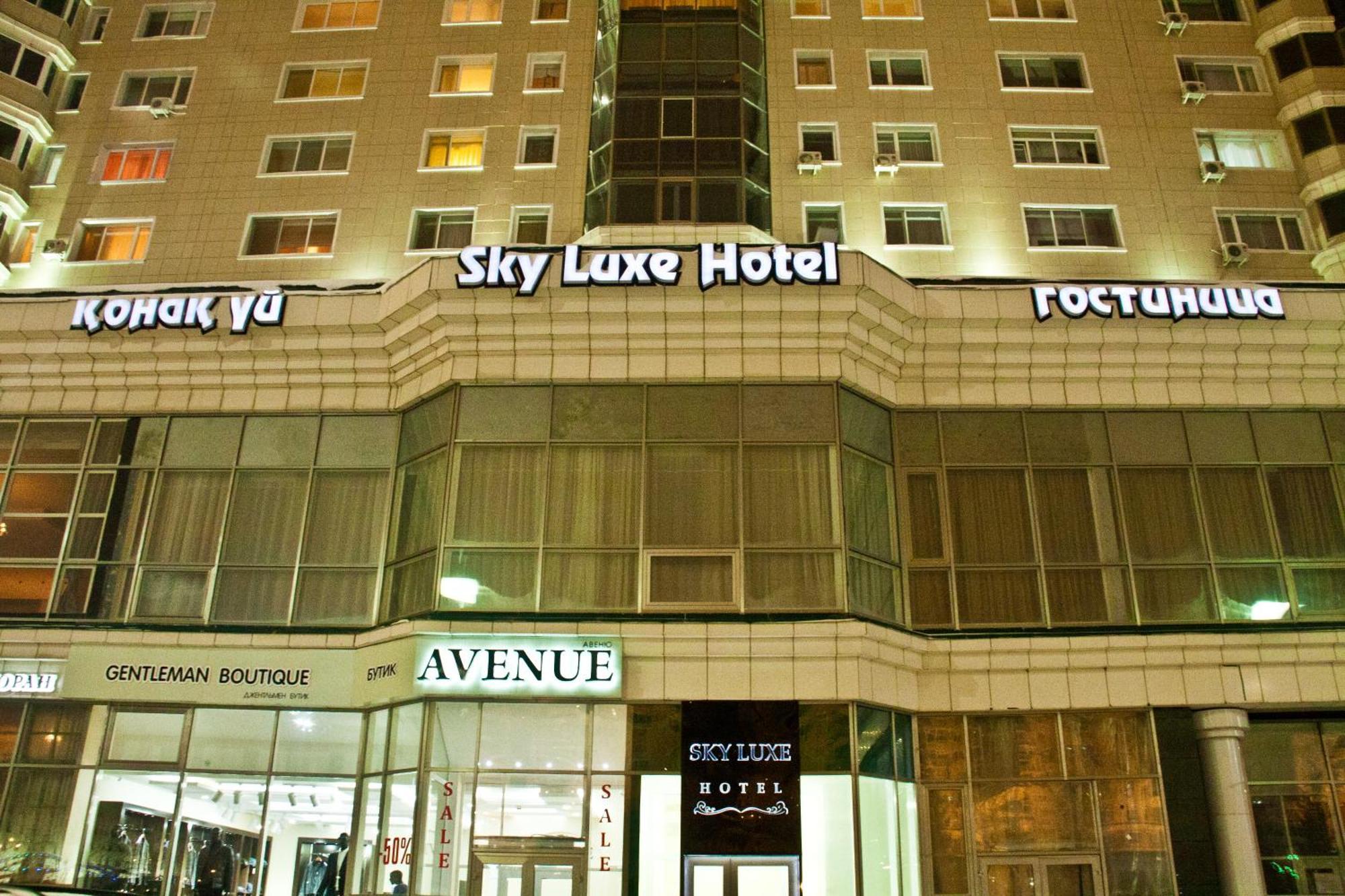 Sky Luxe Hotel Astana Exterior photo